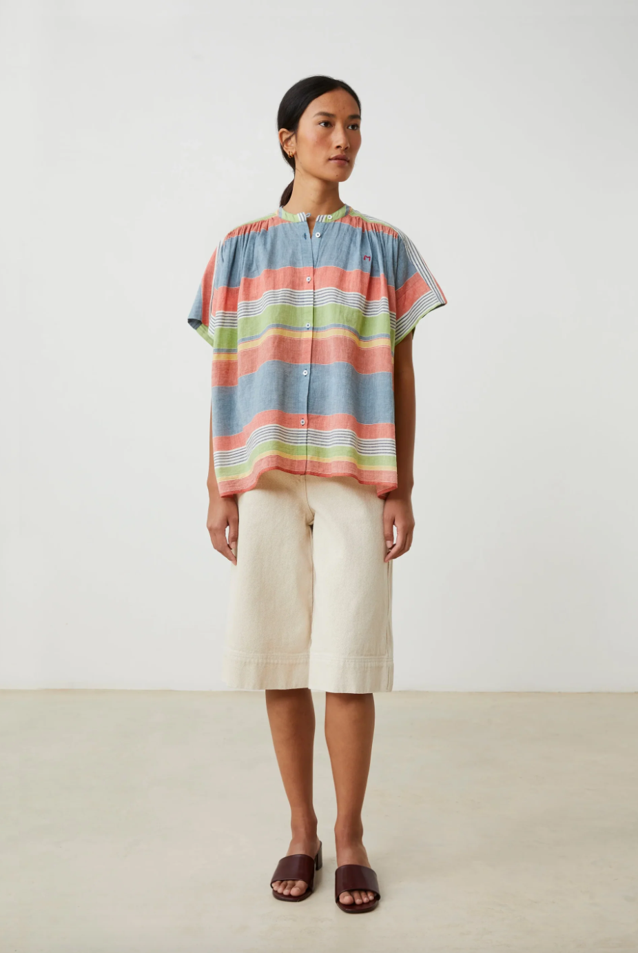 Blouse "Max" Sand stripes