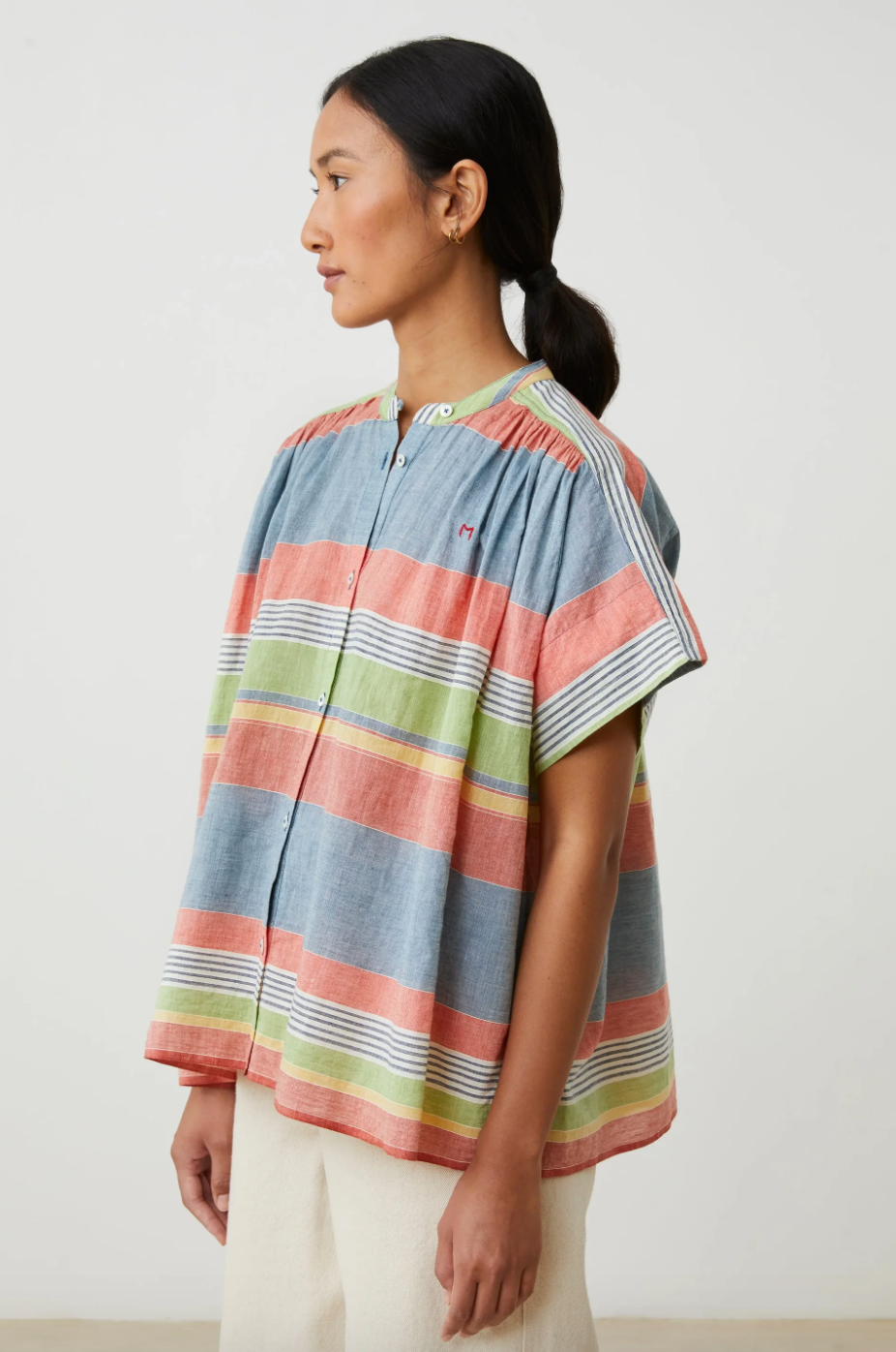 Blouse "Max" Sand stripes