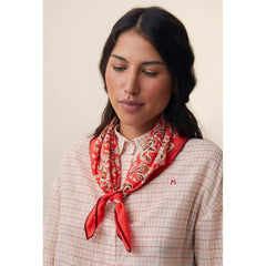 Carré en soie N°763 - Pop Pink