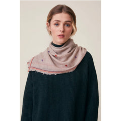 Carré "Chelsea" N°815 laine - Cord