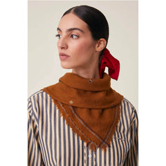 Carré "Chelsea" N°815 laine - Henna