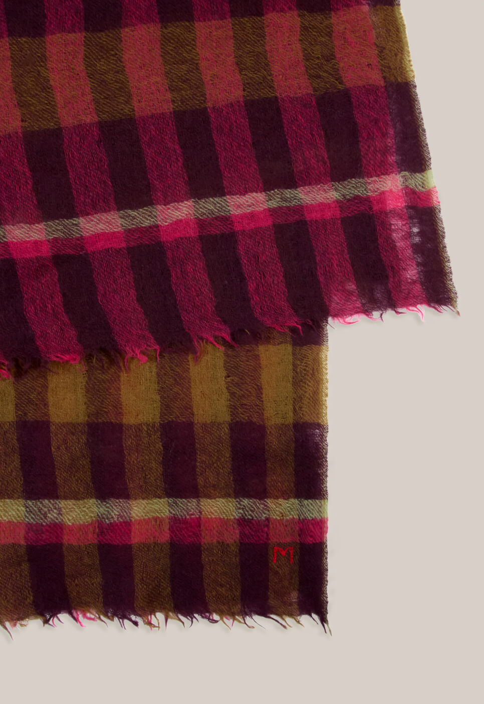 Foulard en laine "Acrobat" N°859 - Taffeta