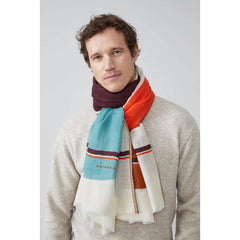 Foulard laine "Nino" N°807 - Poppy