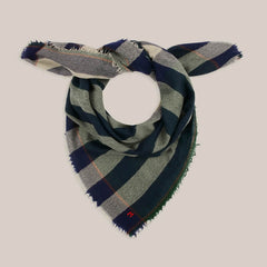 Grand carré laine et cachemire "Phenix" N°854 - Celtic