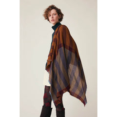 Grand carré laine et cachemire "Phenix" N°854 - Taffeta