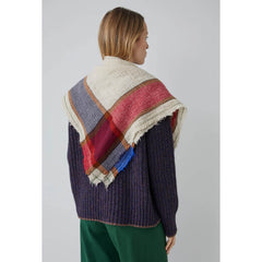 Grand foulard "Maddy" N°687 laine & cachemire - British Green