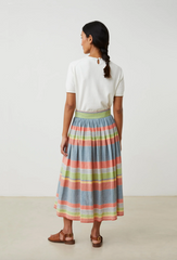 Jupe "Mona" Sand stripes