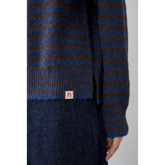 Pull "Helena" - rayures Indigo