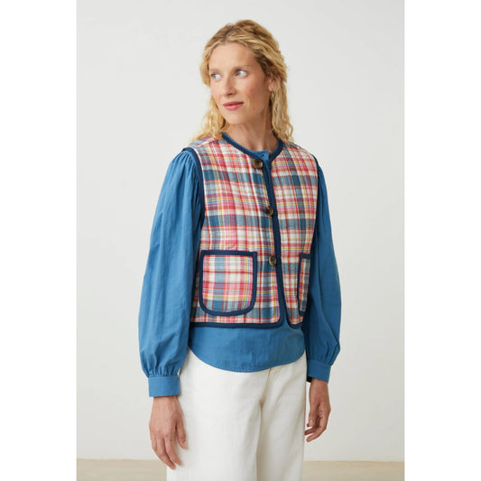Gilet matelassé "Annie" - Secret checks