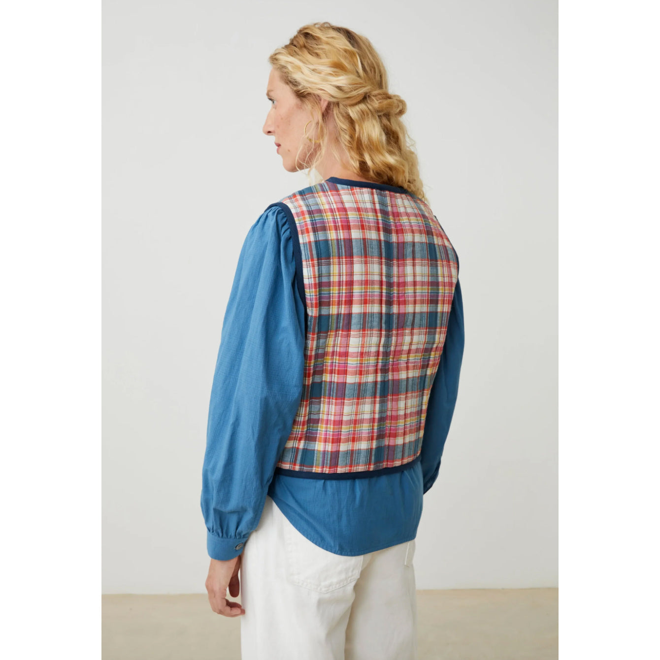 Gilet matelassé "Annie" - Secret checks