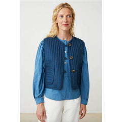 Gilet matelassé "Annie" - Secret checks