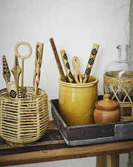 Couverts de service en bois
