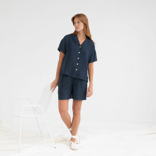 Short lin "Minuno" - Navy