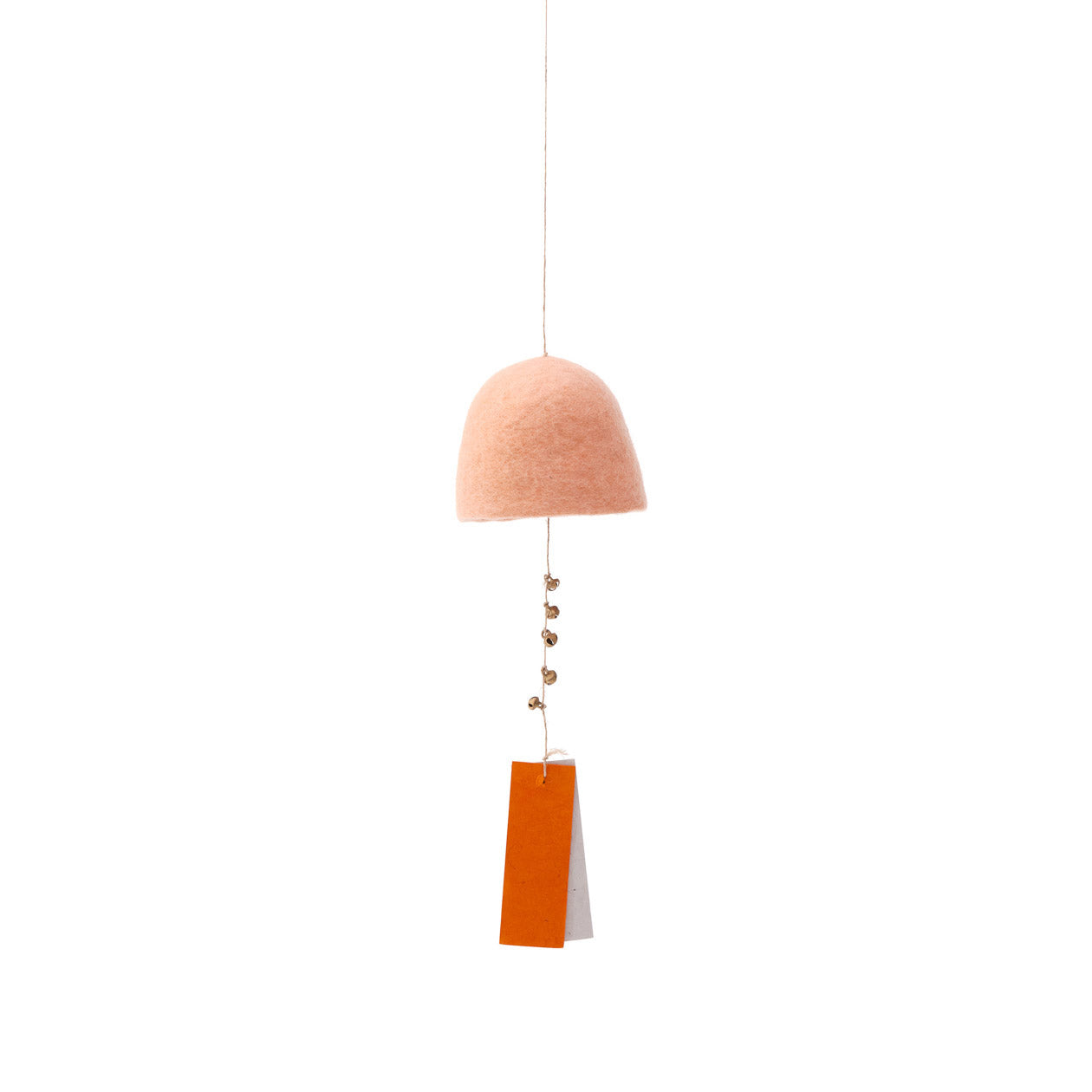 Cloche "Rustic" feutre - Blush
