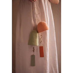 Cloche "Rustic" feutre - Blush