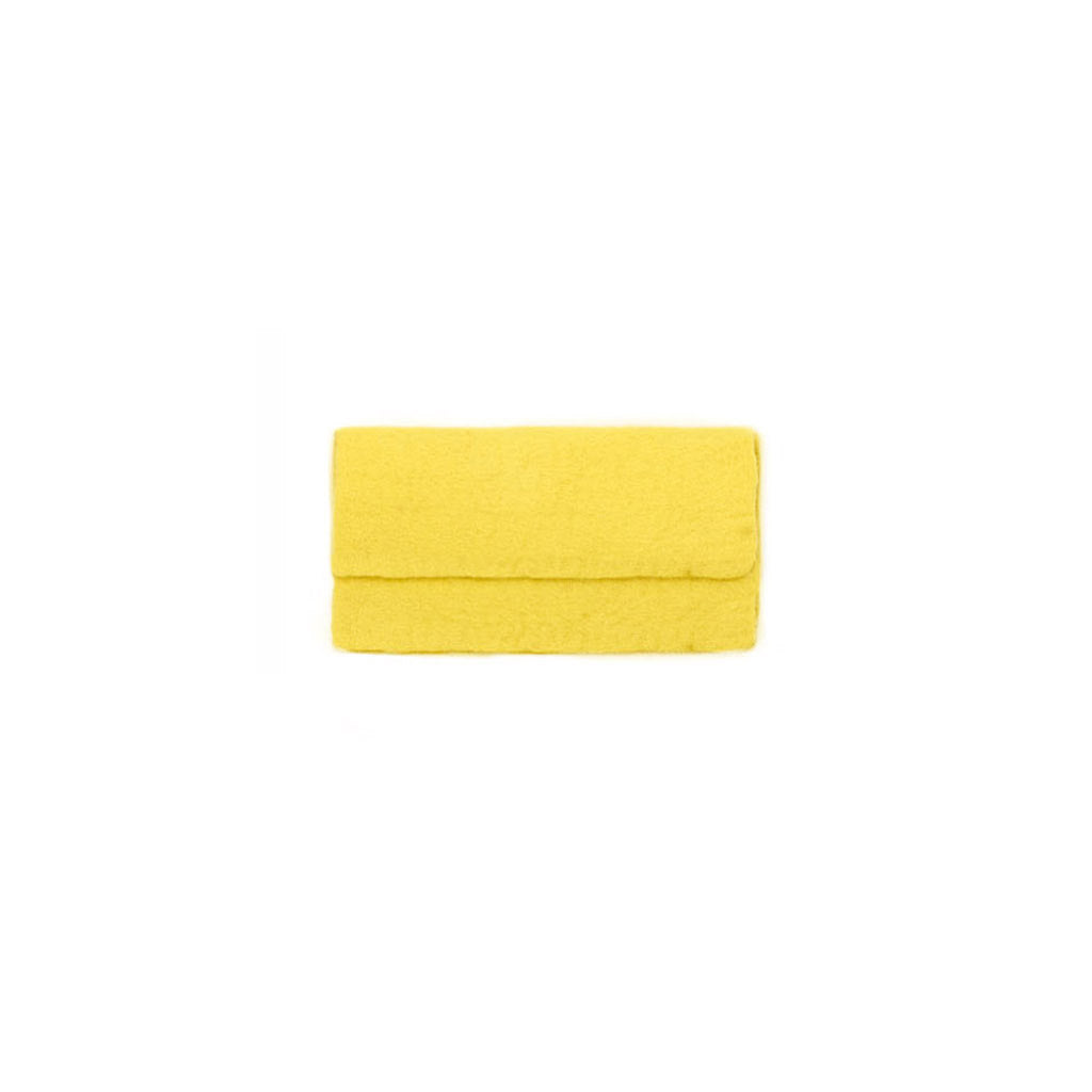 Etui à lunettes feutre - Citron