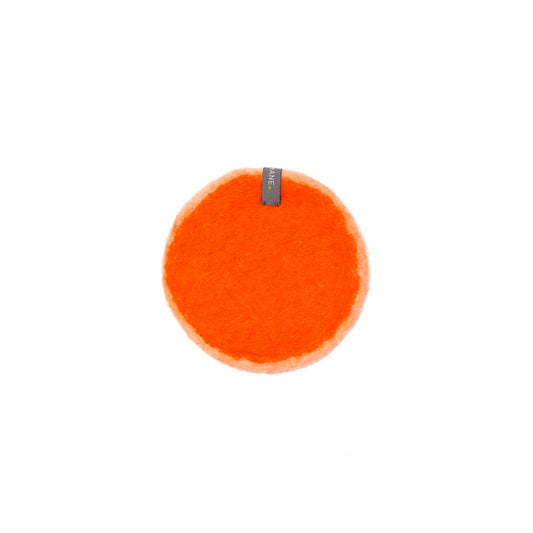 Pastille feutre S - Orange/blush