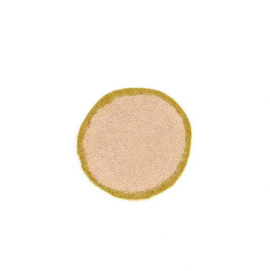 Pastille feutre S - Nude/pistache