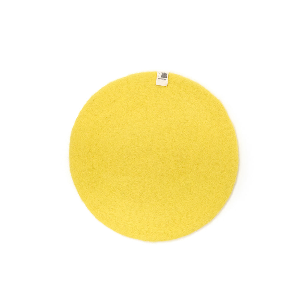 Pastille feutre M - Citron