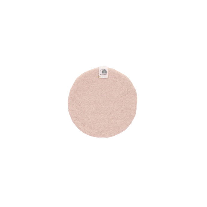Pastille feutre S - Rose poudré