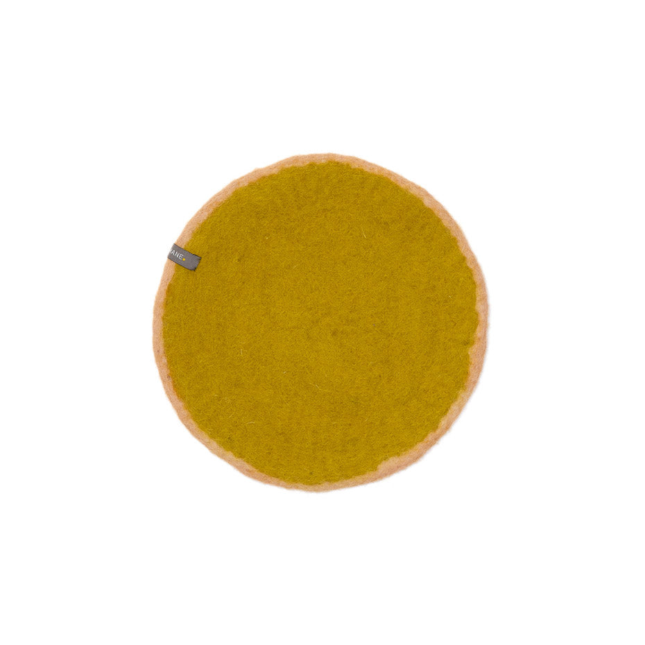 Pastille feutre M - Pistache/nude