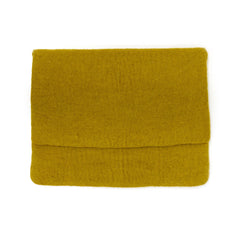 Pochette ordinateur feutre - Pistache