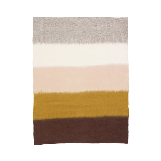 Tapis "Bardya" laine 120x140 - harmonie Acajou