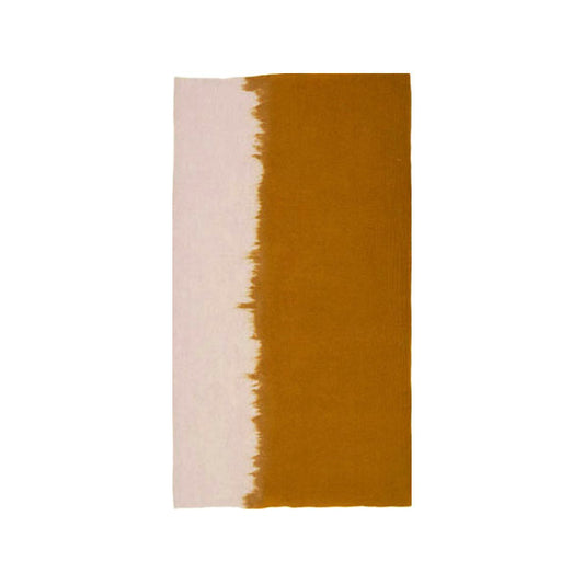 Tapis "Brush" laine 70x140 - Or/sable