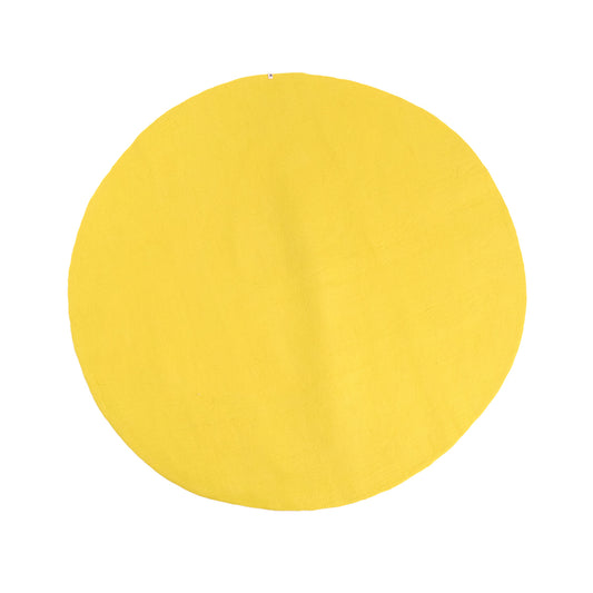 Tapis "Kali" laine Ø150 - Citron