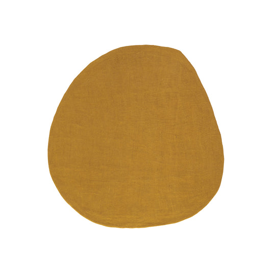 Tapis "Pebble" laine 150x145 - Bronze
