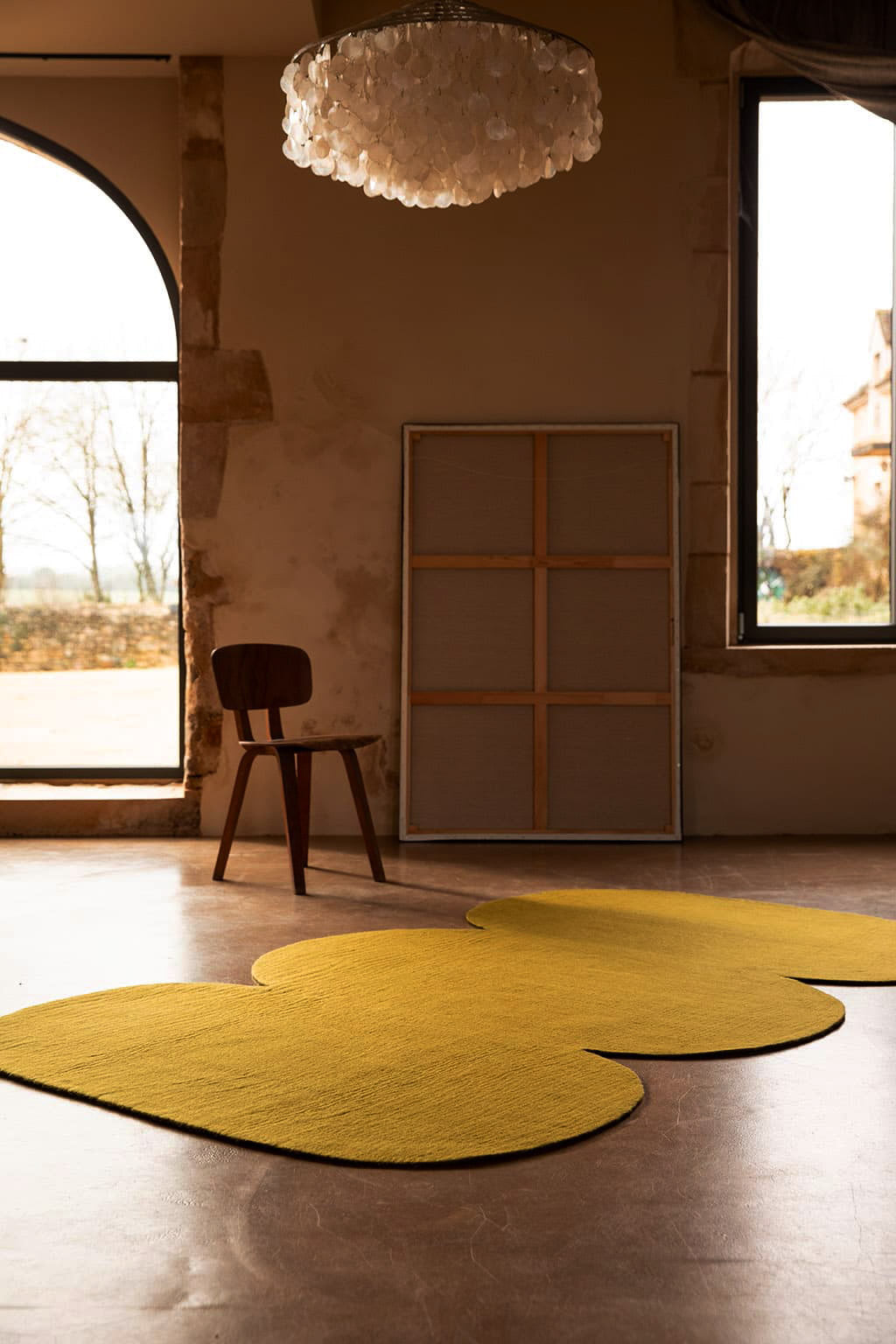 Tapis "Pop" laine 140x240 - Pistache