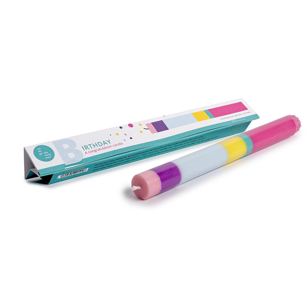 Bougie "Pop Birthday"