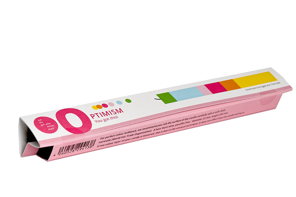 Bougie haute "Optimisme"