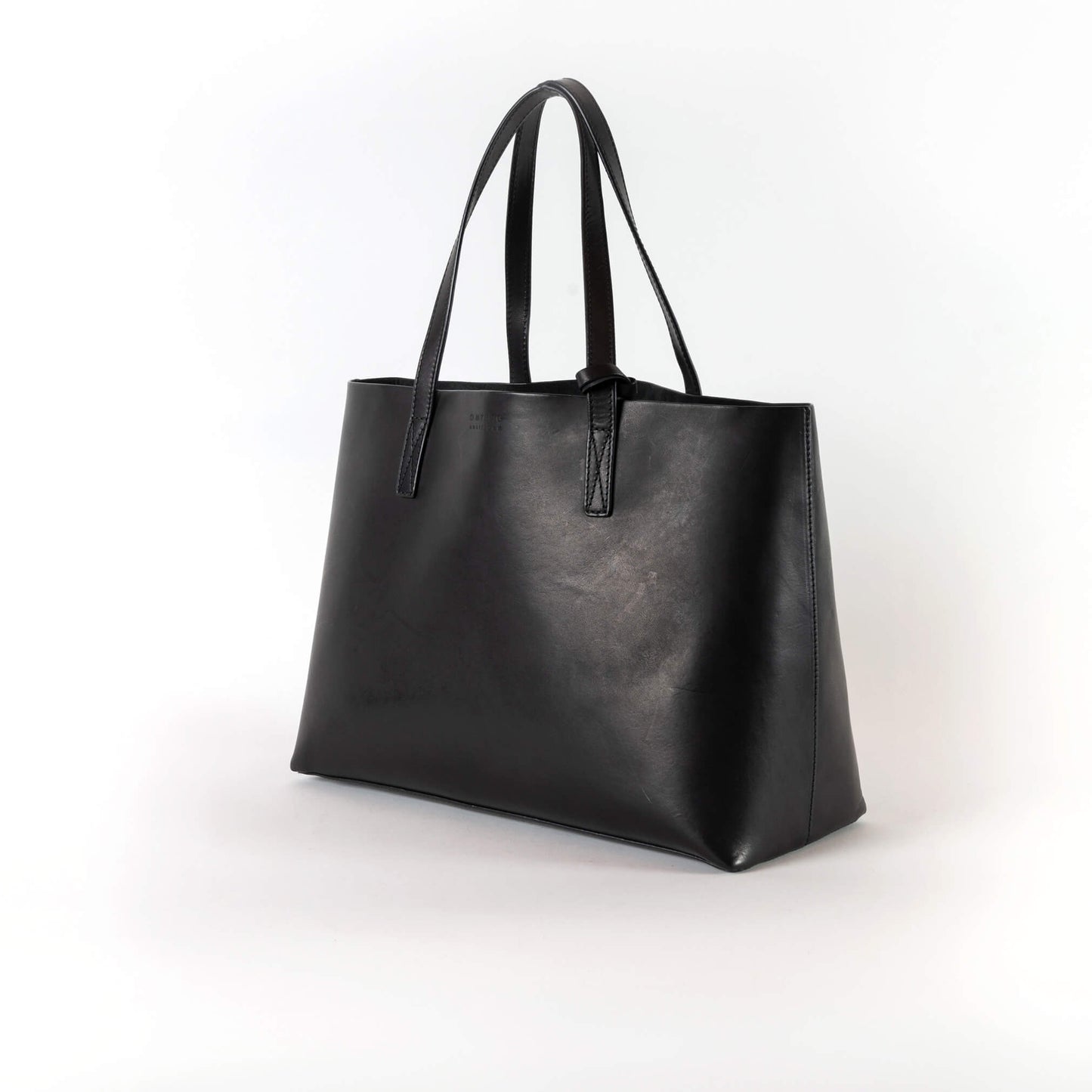 Cabas XL "Sam shopper" cuir - Noir