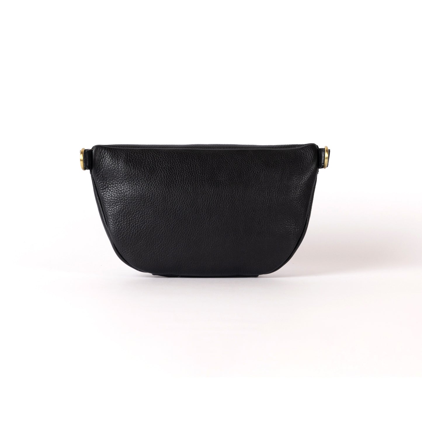 Banane "Milo" cuir - Noir