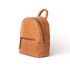 Mini sac à dos "Ivy" cuir - Naturel