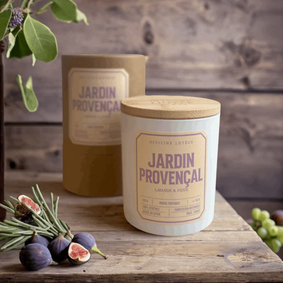 Bougie  "Jardin Provençal" - Lavande & Figue