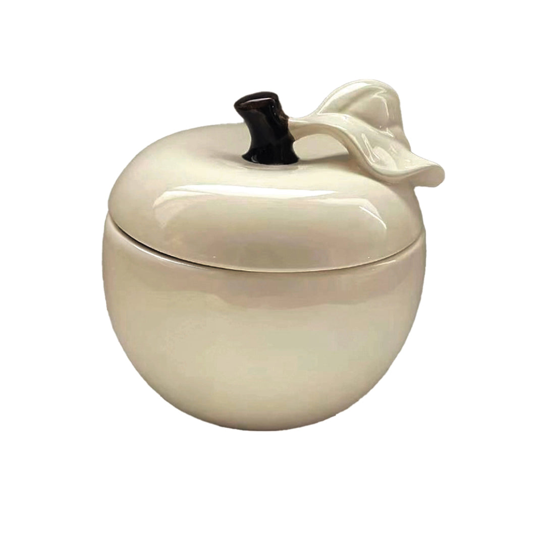Boîte céramique "Apple" - Sable