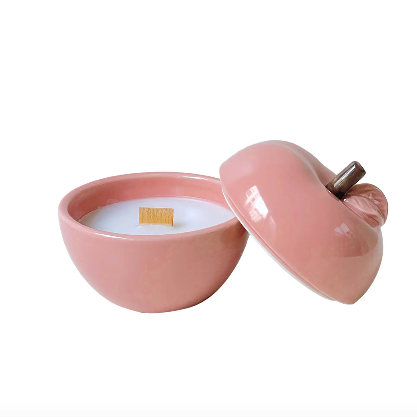 Bougie parfumée "Apple" - Rose