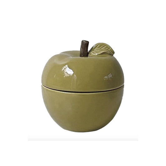 Bougie parfumée "Apple" - Kaki