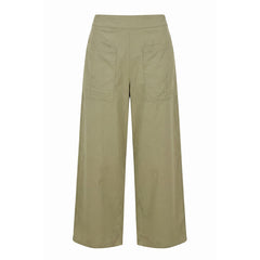 Pantalon straight large - Kaki clair