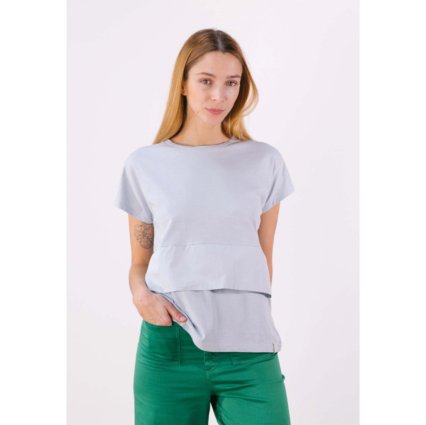 Tee-shirt à empiècement - Cloud