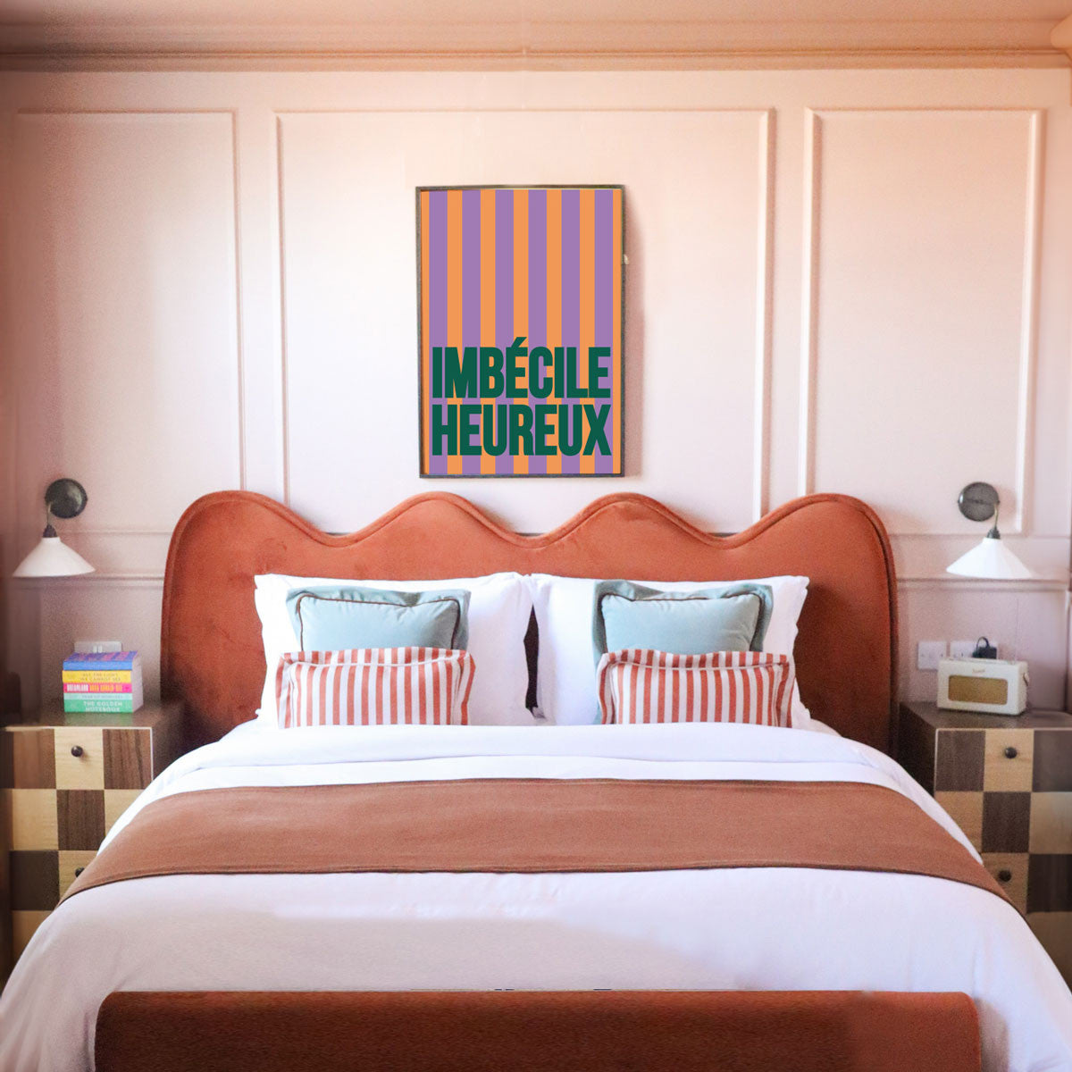 Affiche "Imbécile Heureux"