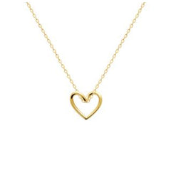 Pendentif "Coeur"  plaqué or