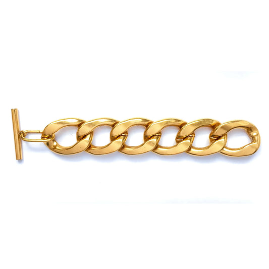 Bracelet-chaîne XL "Babylone" - Or