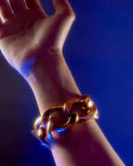 Bracelet-chaîne XL "Babylone" - Or