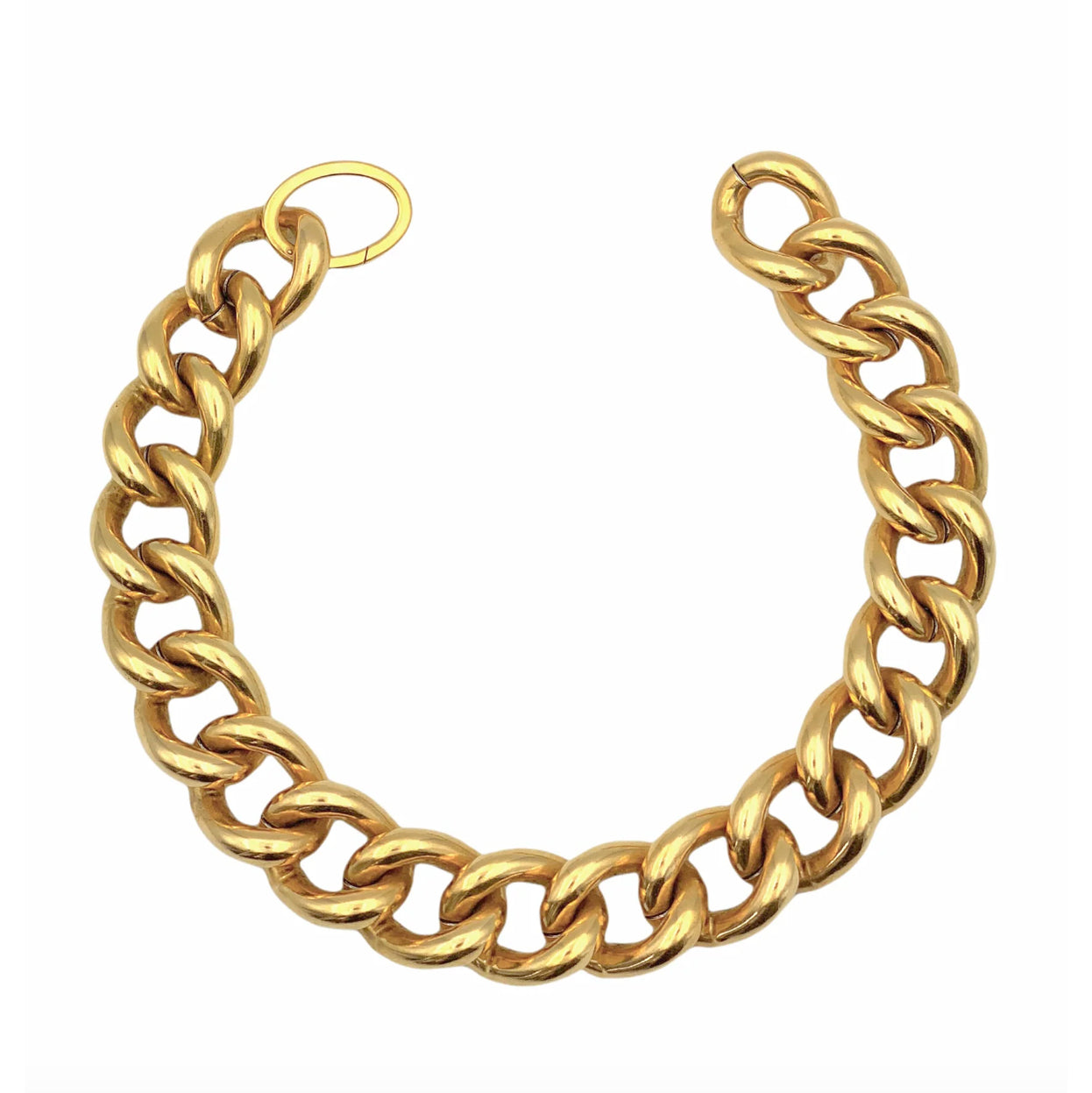 Collier chaîne XL "Madame" - Or