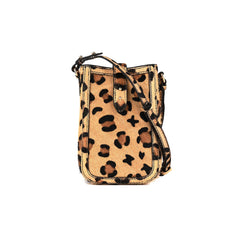 Porte-smartphone "Erica" cuir Pony Léopard
