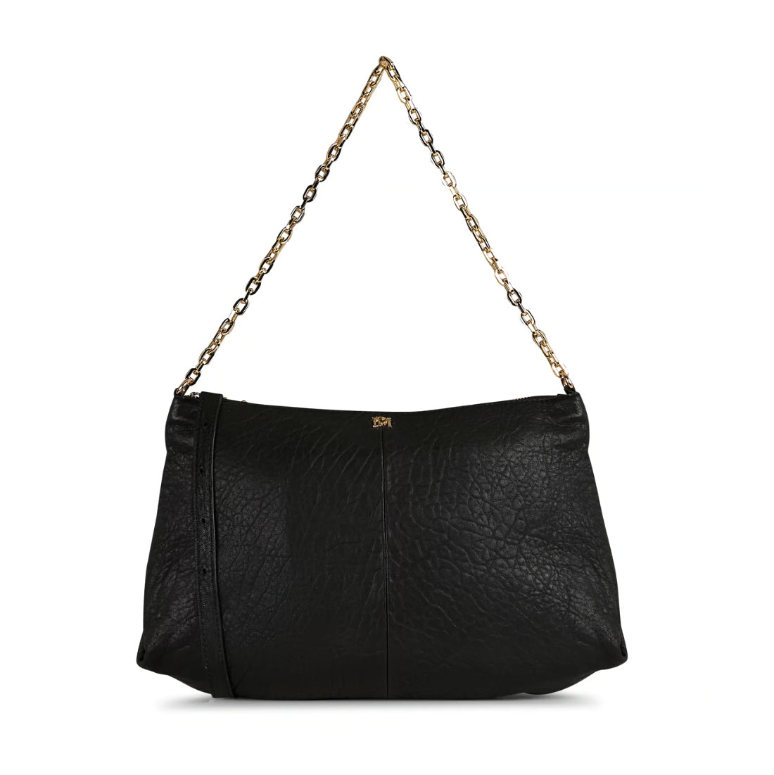 Sac "Serion" cuir de bison - Noir