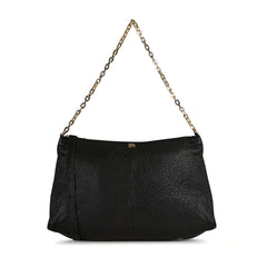 Sac "Serion" cuir de bison - Noir